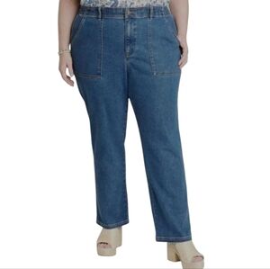 Knox rose high rise straight leg jeans - NWT